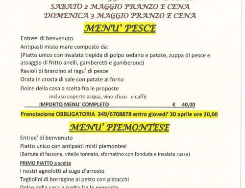 IL NOSTRO DEHORS ESTIVO E’ TUTTO FIORITO!!!  VI ASPETTIAMO  UN RITORNO MOLTO GRADITO..  !!MENU’ PESCE!!   MENU’ PROPOSTO SOLO SU PRENOTAZIONE DA VENERDI’ 1 MAGGIO A DOMENICA 3 MAGGIO  PRANZO E CENA . VENERDI’ E DOMENICA SERA APERITIVI E APERICENA