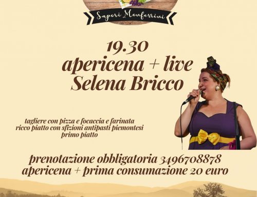 EVENTO SPECIALE!!!! DOMENICA 26 LUGLIO  APERICENA CON MUSICA LIVE